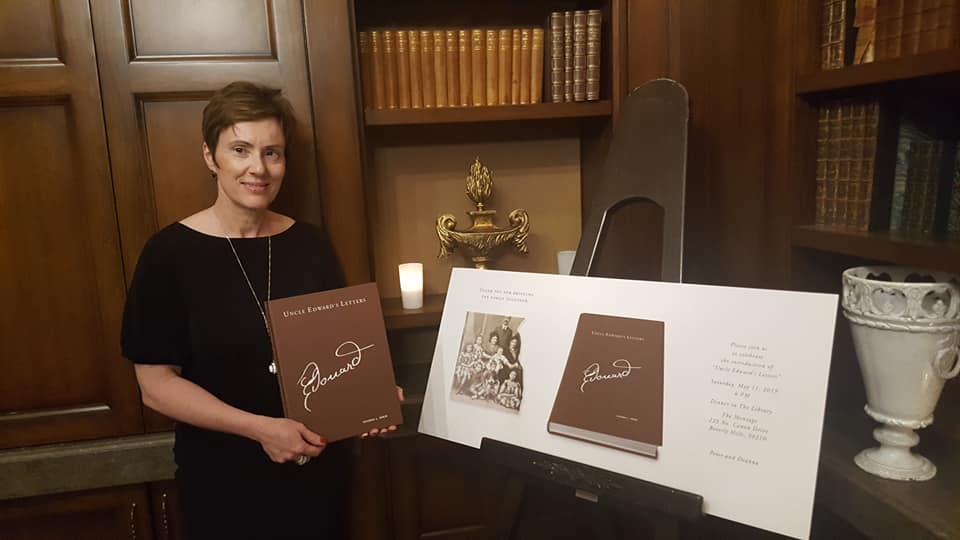 Evelyne Fallows, Author of The Polar Bear and The Palm Tree and Bigoudis a New York City and translator of Edouard's letters.
